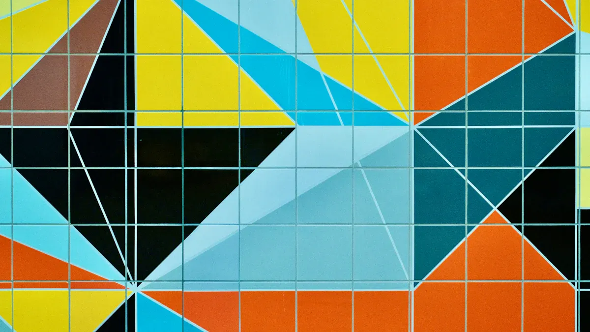 Geometric Modern Mosaic Flooring
