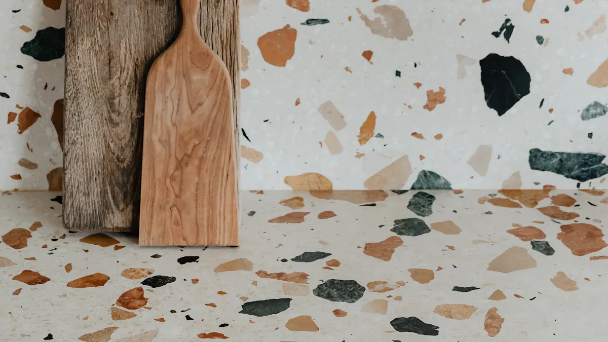 Terrazzo Countertop Styles for Modern Kitchens