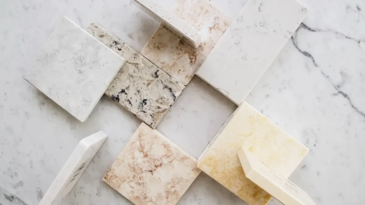 Material Systems: Real Terrazzo Tile vs. Porcelain