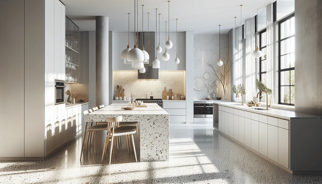 Design Elements That Influence Terrazzo Countertops